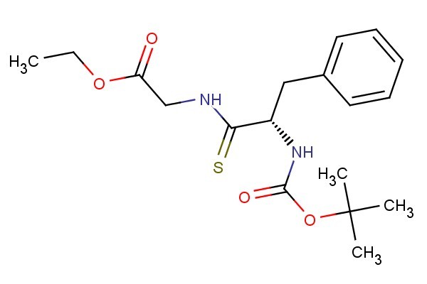 ethyl (S)-(2-((tert-butoxycarbonyl)amino)-3-phenylpropanethioyl)glycinate