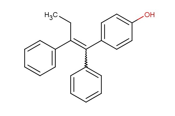 4-(1,2-diphenylbut-1-en-1-yl)phenol