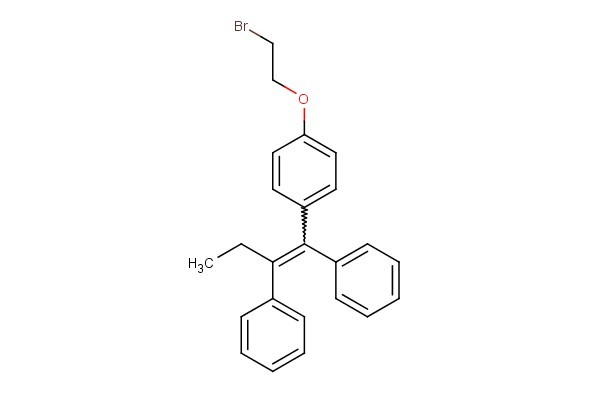 (1-(4-(2-bromoethoxy)phenyl)but-1-ene-1,2-diyl)dibenzene