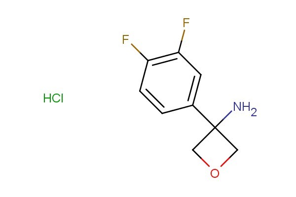 3-(3,4-difluorophenyl)oxetan-3-amine hydrochloride