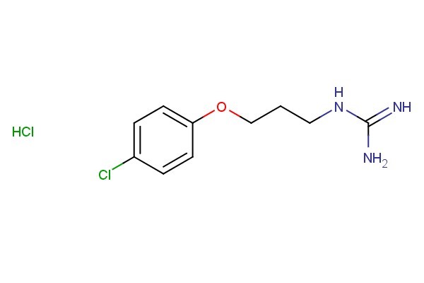 1-(3-(4-chlorophenoxy)propyl)guanidine hydrochloride