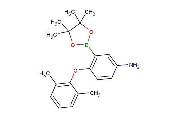 4-(2,6-dimethylphenoxy)-3-(4,4,5,5-tetramethyl-1,3,2-dioxaborolan-2-yl)aniline
