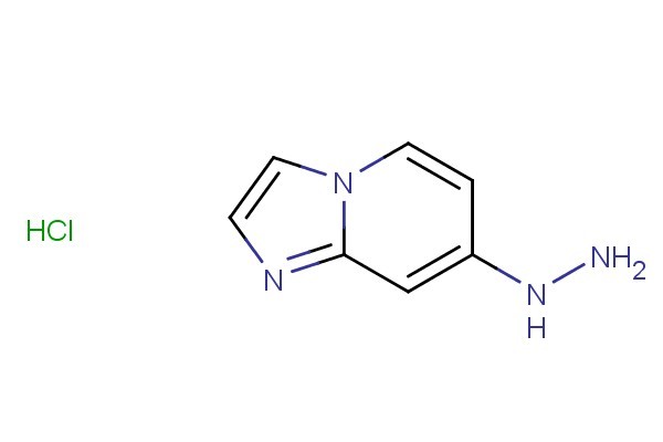 7-hydrazinylimidazo[1,2-a]pyridine hydrochloride