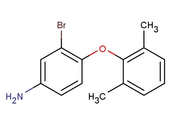 3-bromo-4-(2,6-dimethylphenoxy)aniline