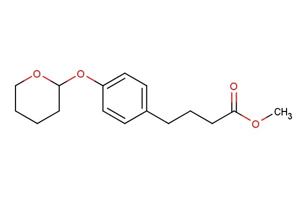 methyl 4-(4-((tetrahydro-2H-pyran-2-yl)oxy)phenyl)butanoate