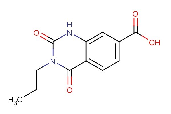 2,4-dioxo-3-propyl-1,2,3,4-tetrahydroquinazoline-7-carboxylic acid