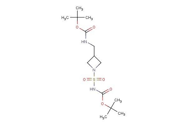 tert-butyl ((3-(((tert-butoxycarbonyl)amino)methyl)azetidin-1-yl)sulfonyl)carbamate
