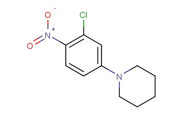 1-(3-chloro-4-nitrophenyl)piperidine