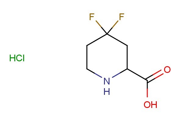 4,4-difluoropiperidine-2-carboxylic acid hydrochloride