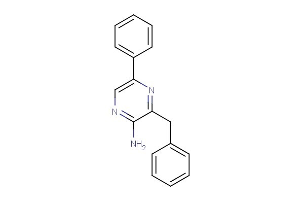 3-benzyl-5-phenylpyrazin-2-amine