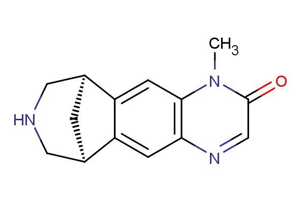 (6S,10R)-1-methyl-1,6,7,8,9,10-hexahydro-2H-6,10-methanoazepino[4,5-g]quinoxalin-2-one