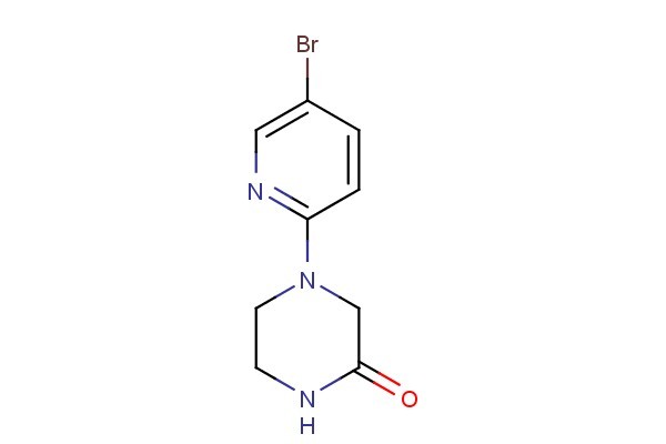 4-(5-bromopyridin-2-yl)piperazin-2-one