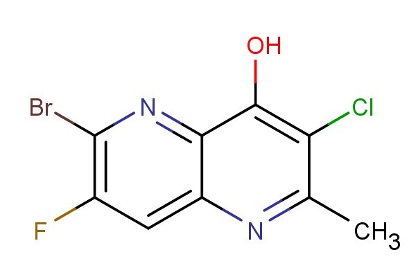 6-bromo-3-chloro-7-fluoro-2-methyl-1,5-naphthyridin-4-ol