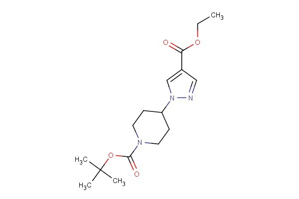 tert-butyl 4-(4-(ethoxycarbonyl)-1H-pyrazol-1-yl)piperidine-1-carboxylate