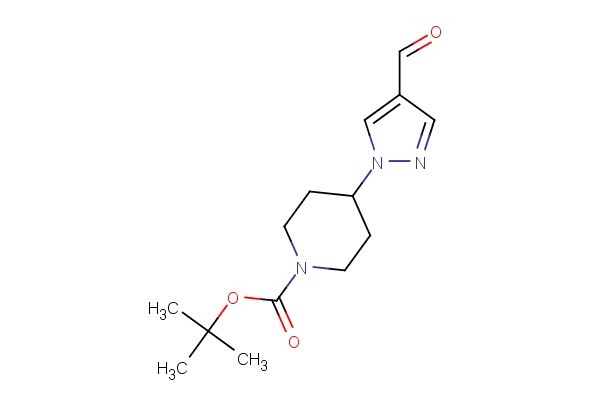 tert-butyl 4-(4-formyl-1H-pyrazol-1-yl)piperidine-1-carboxylate