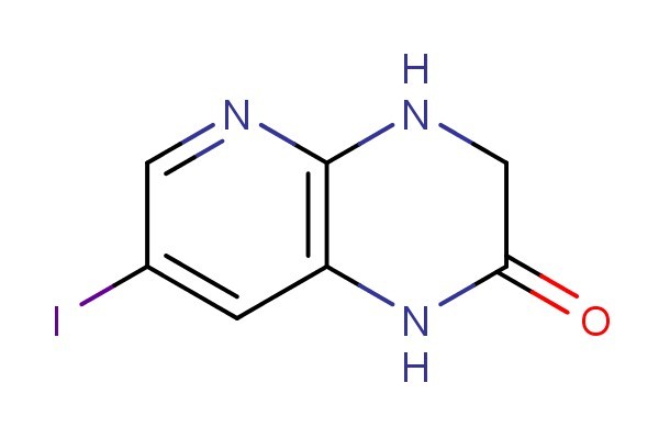 7-iodo-3,4-dihydropyrido[2,3-b]pyrazin-2(1H)-one