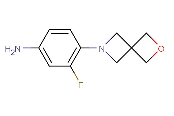 3-fluoro-4-(2-oxa-6-azaspiro[3.3]heptan-6-yl)aniline