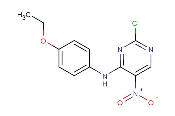 2-chloro-N-(4-ethoxyphenyl)-5-nitropyrimidin-4-amine