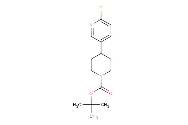 tert-butyl 4-(6-fluoropyridin-3-yl)piperidine-1-carboxylate