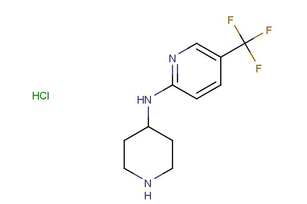N-(piperidin-4-yl)-5-(trifluoromethyl)pyridin-2-amine hydrochloride