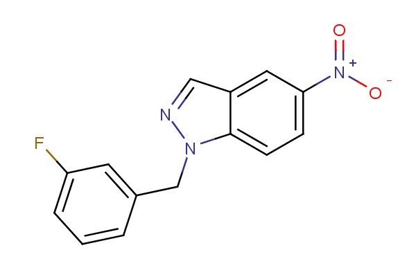 1-(3-fluorobenzyl)-5-nitro-1H-indazole