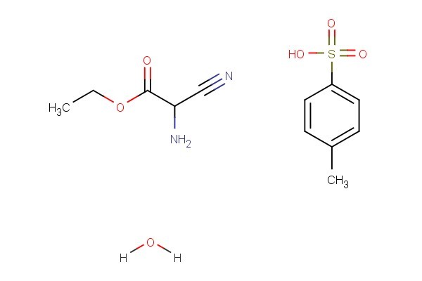 ethyl 2-amino-2-cyanoacetate 4-methylbenzenesulfonate hydrate