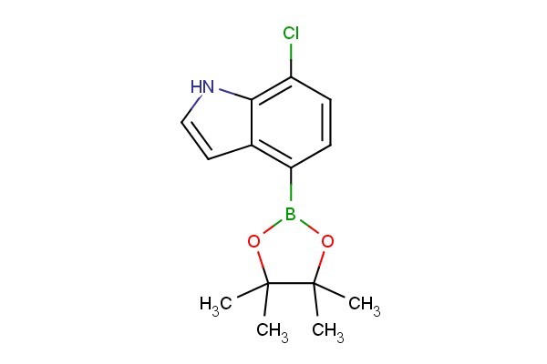 7-chloro-4-(4,4,5,5-tetramethyl-1,3,2-dioxaborolan-2-yl)-1H-indole