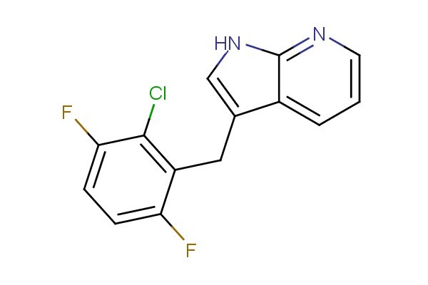 3-(2-chloro-3,6-difluorobenzyl)-1H-pyrrolo[2,3-b]pyridine