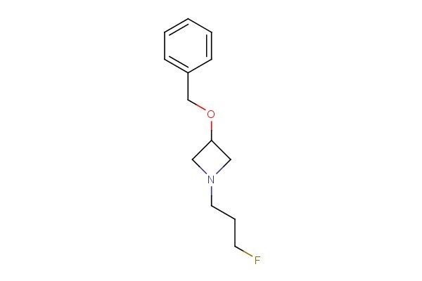 3-(benzyloxy)-1-(3-fluoropropyl)azetidine