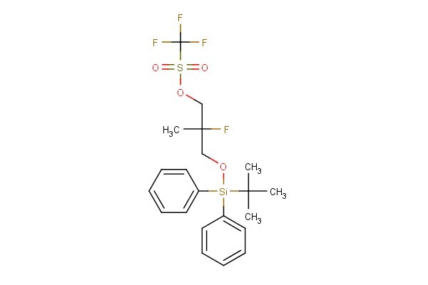 3-((tert-butyldiphenylsilyl)oxy)-2-fluoro-2-methylpropyl trifluoromethanesulfonate