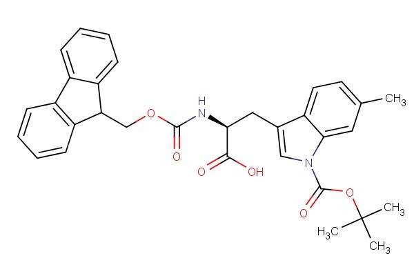 (S)-2-((((9H-fluoren-9-yl)methoxy)carbonyl)amino)-3-(1-(tert-butoxycarbonyl)-6-methyl-1H-indol-3-yl)propanoic acid
