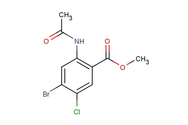 methyl 2-acetamido-4-bromo-5-chlorobenzoate