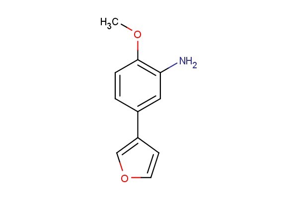 5-(furan-3-yl)-2-methoxyaniline