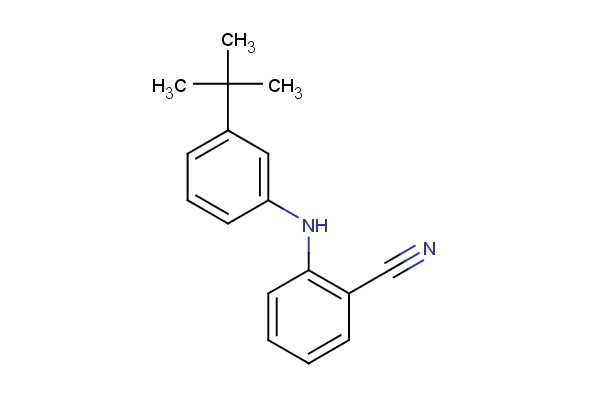 2-((3-(tert-butyl)phenyl)amino)benzonitrile