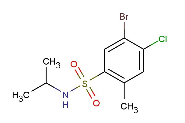 5-bromo-4-chloro-N-isopropyl-2-methylbenzenesulfonamide