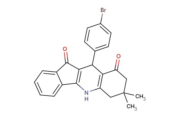 10-(4-bromophenyl)-7,7-dimethyl-6,7,8,10-tetrahydro-5H-indeno[1,2-b]quinoline-9,11-dione