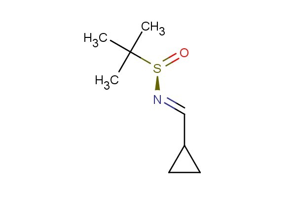 (R,E)-N-(cyclopropylmethylene)-2-methylpropane-2-sulfinamide