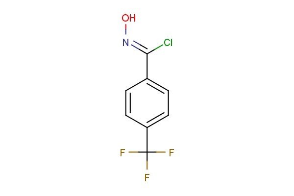 (Z)-N-hydroxy-4-(trifluoromethyl)benzimidoylchloride