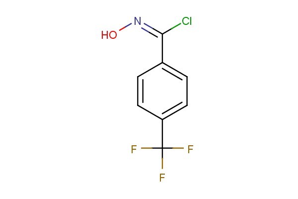 (E)-N-hydroxy-4-(trifluoromethyl)benzimidoylchloride