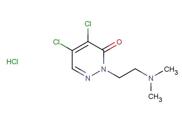 4,5-dichloro-2-(2-(dimethylamino)ethyl)pyridazin-3(2H)-one hydrochloride