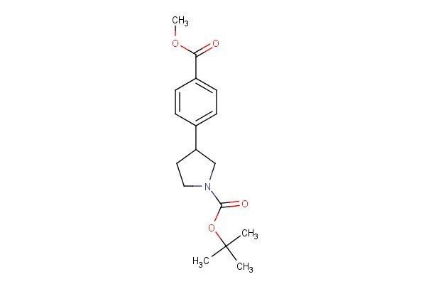 tert-butyl 3-(4-(methoxycarbonyl)phenyl)pyrrolidine-1-carboxylate