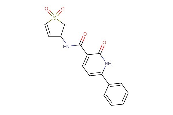N-(1,1-dioxido-2,3-dihydrothiophen-3-yl)-2-oxo-6-phenyl-1,2-dihydropyridine-3-carboxamide
