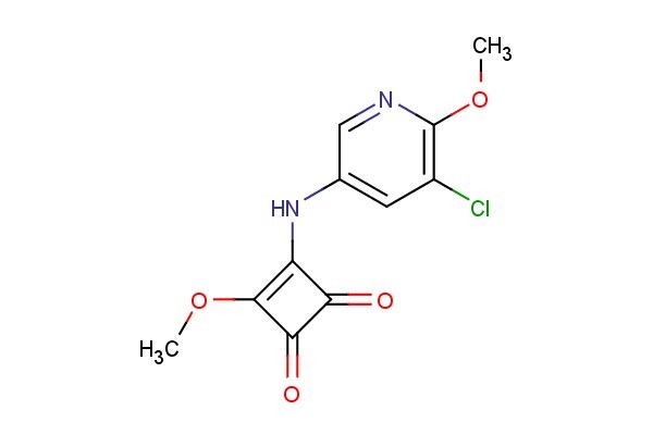 3-((5-chloro-6-methoxypyridin-3-yl)amino)-4-methoxycyclobut-3-ene-1,2-dione