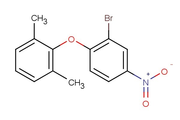 2-(2-bromo-4-nitrophenoxy)-1,3-dimethylbenzene