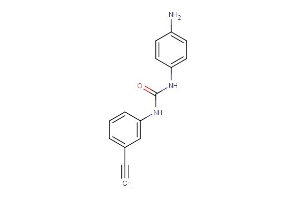 1-(4-aminophenyl)-3-(3-ethynylphenyl)urea