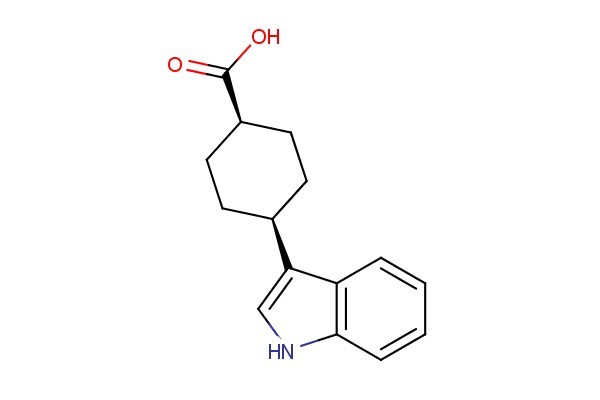 (1s,4s)-4-(1H-indol-3-yl)cyclohexane-1-carboxylic acid
