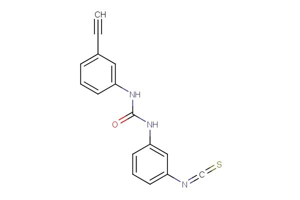 1-(3-ethynylphenyl)-3-(3-isothiocyanatophenyl)urea