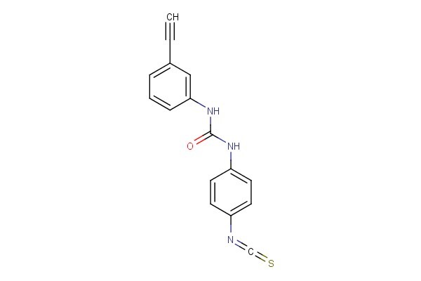 1-(3-ethynylphenyl)-3-(4-isothiocyanatophenyl)urea