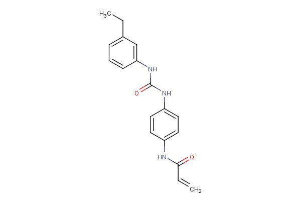 N-(4-(3-(3-ethylphenyl)ureido)phenyl)acrylamide