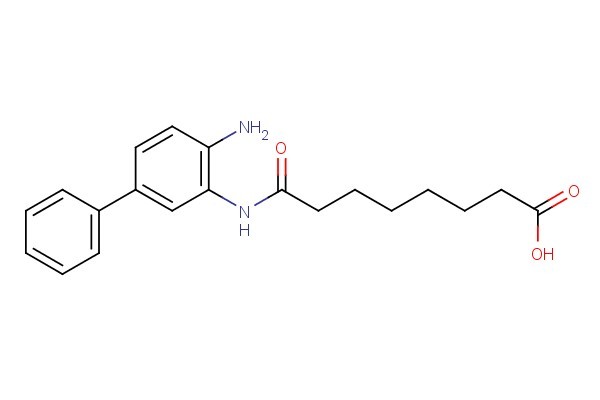 8-((4-amino-[1,1'-biphenyl]-3-yl)amino)-8-oxooctanoic acid